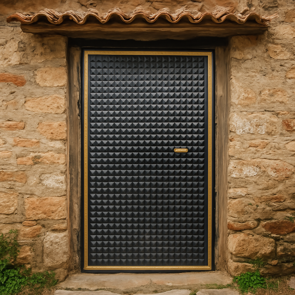 Dolu Demir Kapı 195x95 Sağ